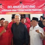Ridwan dan Jajaran DPC Partai Sambut Kunjungan Ganjar di Rembang