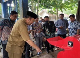 Husein Terima Kunker Pengelolaan Sampah dengan Gibrik Mini
