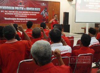 DPC Surakarta Gelar Konsolidasi dengan Struktur PAC Serengan