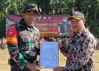 Sadewo Buka Program TMMD Reguler Ke-117 di Lumbir