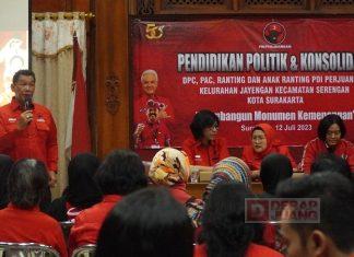 DPC Surakarta Perkuat Struktur Partai di Wilayah Jayengan