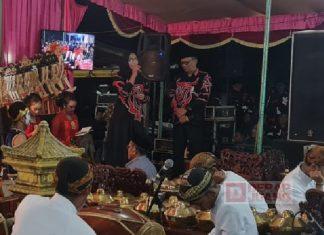 Sri Rejeki Hadiri Acara Bersih Desa Bersama Warga Tempel