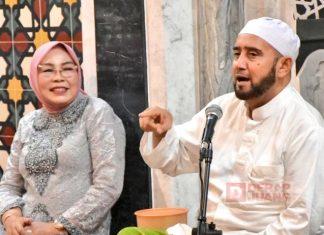 Perkuat Hubungan Pemkab dan Tokoh Agama, Sri Sumarni Kunjungi Habib Syech
