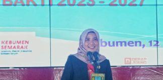 Ristawati Hadiri Pelantikan Pengurus KORMI Kebumen