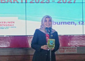 Ristawati Hadiri Pelantikan Pengurus KORMI Kebumen