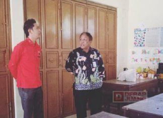 Kunjungi SDN 4 Robayan, Ferdinal Ajukan Anggaran Bangun Ruang Kelas Baru