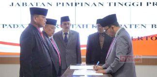 Husein Ajak 2 Asisten Sekda Terlantik Bekerja Maksimal