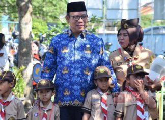 Husein Launching Gerakan Pramuka Pra-Siaga Banyumas
