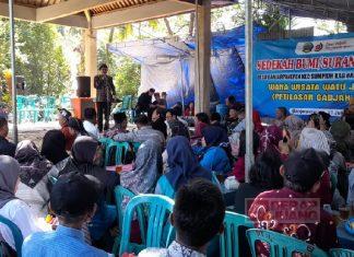 Eka Setianingsih Hadiri Tradisi Takiran Sedekah Bumi