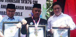 Dance Ishak Apresiasi 79 Olahan Makanan dari Salatiga Masuk Rekor MURI