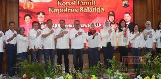 Dance Ishak Hadiri Pisah Sambut Kapolres Salatiga Yang Baru