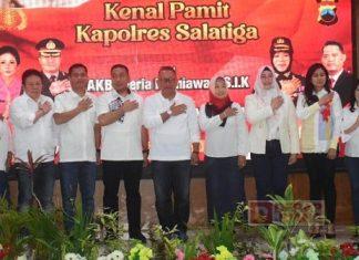 Dance Ishak Hadiri Pisah Sambut Kapolres Salatiga Yang Baru