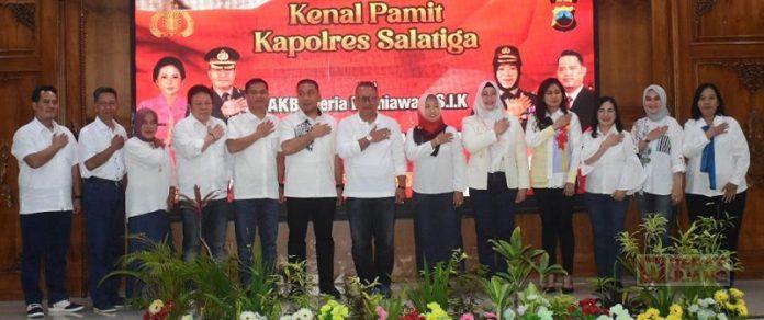 Dance Ishak Hadiri Pisah Sambut Kapolres Salatiga Yang Baru