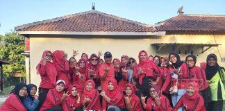 Heroe Harjanto Gelar Senam Sicita Bersama Srikandi Banteng