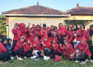 Heroe Harjanto Gelar Senam Sicita Bersama Srikandi Banteng