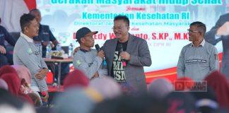 Gelar Sosialisasi Germas, Edy Wuryanto Ajak Warga Jaga Pola Hidup Sehat