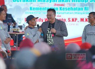 Gelar Sosialisasi Germas, Edy Wuryanto Ajak Warga Jaga Pola Hidup Sehat