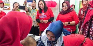 Mbak Yuni Genjot Imunisasi Polio Dosis Dua di Sragen