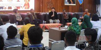 Narasumberi Audiensi Ormas, Dance Bahas Perwali Tentang Ormas