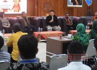 Narasumberi Audiensi Ormas, Dance Bahas Perwali Tentang Ormas