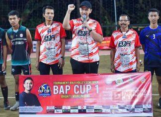 Boby Gelar Turnamen Voli dengan Doorprize 1 Unit Mobil