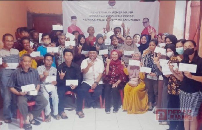 Bagas Aryanto Salurkan Bantuan PIP Mbak Puan ke Wilayah Ampuannya