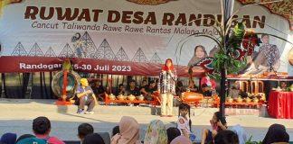 Sri Ruwiyati Hadiri Acara Tradisi Ruwat Desa Randegan