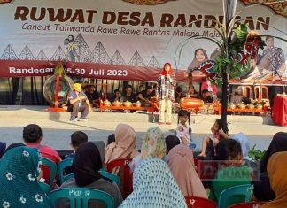 Sri Ruwiyati Hadiri Acara Tradisi Ruwat Desa Randegan