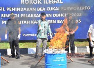 Musnahkan Rokok Ilegal untuk Dorong Pembangunan Daerah