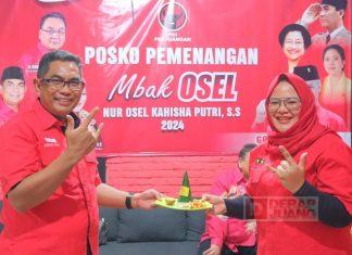 Resmikan Posko Pemenangan, Mbak Osel: Bukti Keseriusan Menuju Pemilu 2024