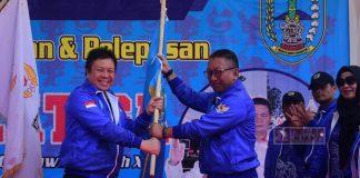 Dance Ishak Lepas Kontingen Kota Salatiga Tuk Berlaga di Porprov Jateng 2023