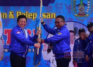 Dance Ishak Lepas Kontingen Kota Salatiga Tuk Berlaga di Porprov Jateng 2023