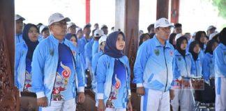 Ristawati Lepas Kontingen Kebumen dalam Porprov Jateng Ke-16