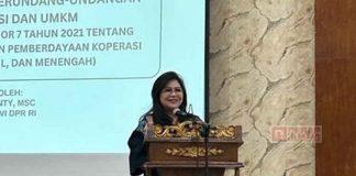 Evita Nursanty Sebut Koperasi dan UMKM Sebagai Penyangga Ekonomi Indonesia
