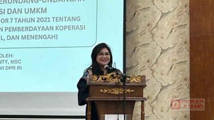 Evita Nursanty Sebut Koperasi dan UMKM Sebagai Penyangga Ekonomi Indonesia