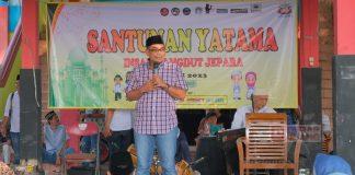 Andang Apresiasi PAMMI Jepara Yang Rutin Gelar Santunan Yatamah