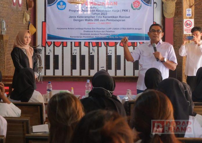 Andang Apresiasi Giat Pelatihan Kerja, Harap Dapat Ciptakan Lapangan Usaha