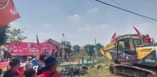 AYK Lakukan Normalisasi Kali Cilereng di Desa Kabunan