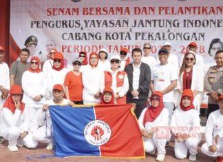 Bentuk Dukungan Mas Dede Terhadap Yayasan Jantung Sehat Kota Pekalongan