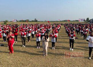 Bertabur Bintang, Dewi Aryani, dr. Messy, dan Ragil Gelar SICITA di Kecamatan Kramat