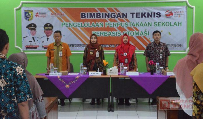 Bimtek Pengelolaan Perpustakaan, Menuju Perpustakaan Demak Digital Tingkatkan Generasi Milenial