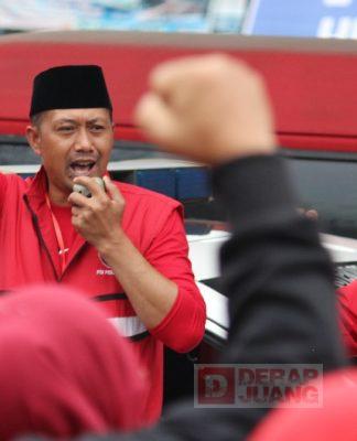 DPC Banjarnegara Berangkatkan 600 Kader Ikuti Konsolidasi di Stadion Jatidiri