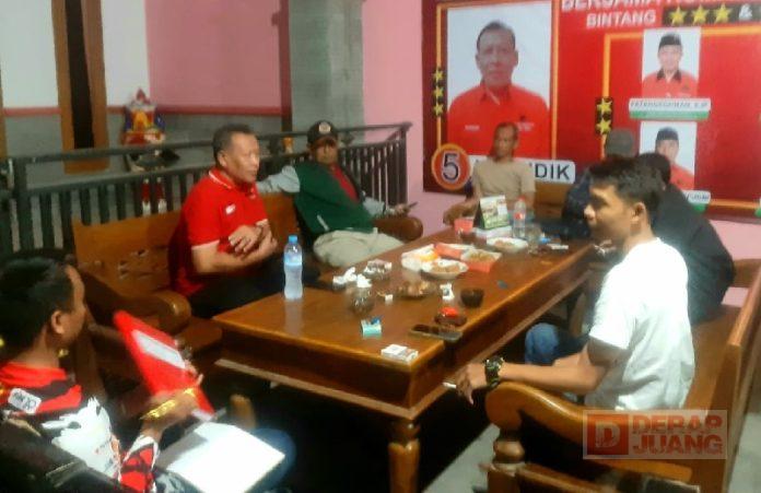 Nursidik Ngriung Bareng Komandan Tempur Elektoral Bintang Dua Dapil 2 Tegal