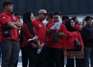 Menuju Agenda Konsolidasi Partai, Simulasi Mulai Digelar di Stadion Jatidiri