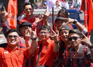 DPC Temanggung Beri Kesan Menakjubkan saat Kirab Pemilu