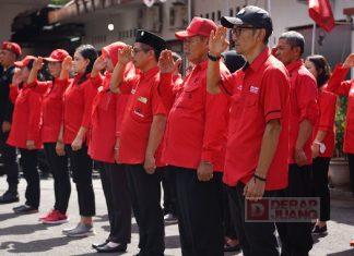 Sambut HUT ke-78 RI, DPD Partai Jateng Selenggarakan Upacara Bendera