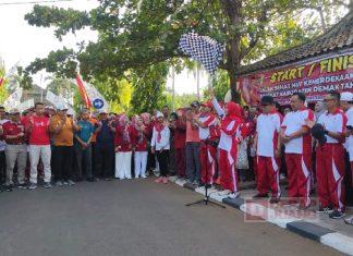 Sambut HUT ke-78 RI, Pemkab Demak Selenggarakan Jalan Sehat