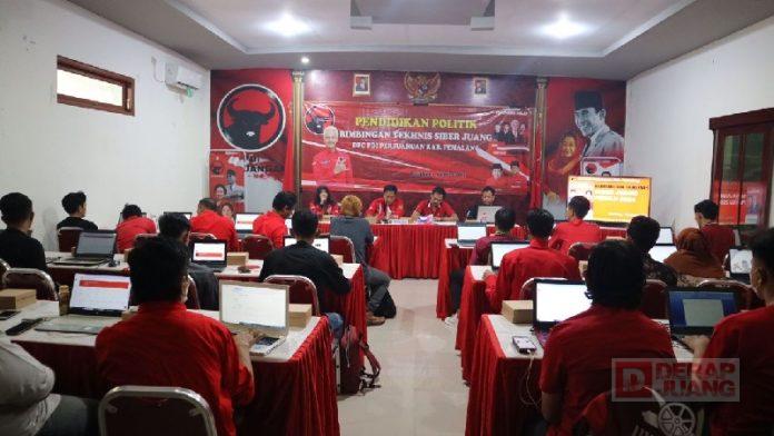 Siber Juang DPC PDI Perjuangan Pemalang Diharuskan Menguasai Pertempuran Udara