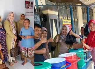 Turun Sambangi Wilayah Tempur, Rosalina Sapa Konstituen