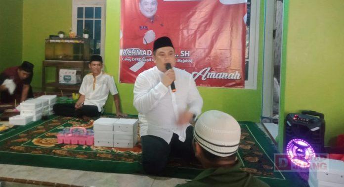 Santunan Anak Yatim, Achmad Faisal: Berbagi Untuk Sesama